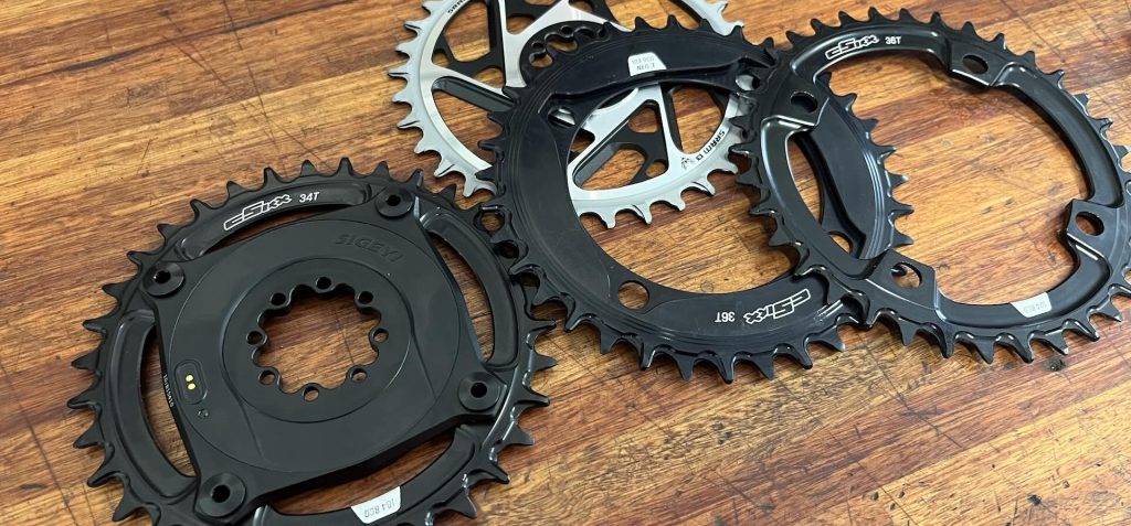 Chainrings power meter